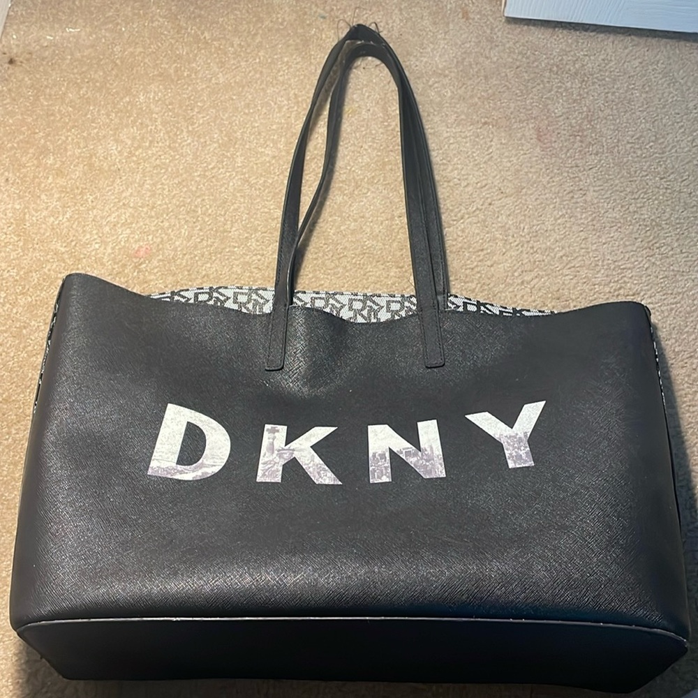 DKNY tote (flip-able purse)